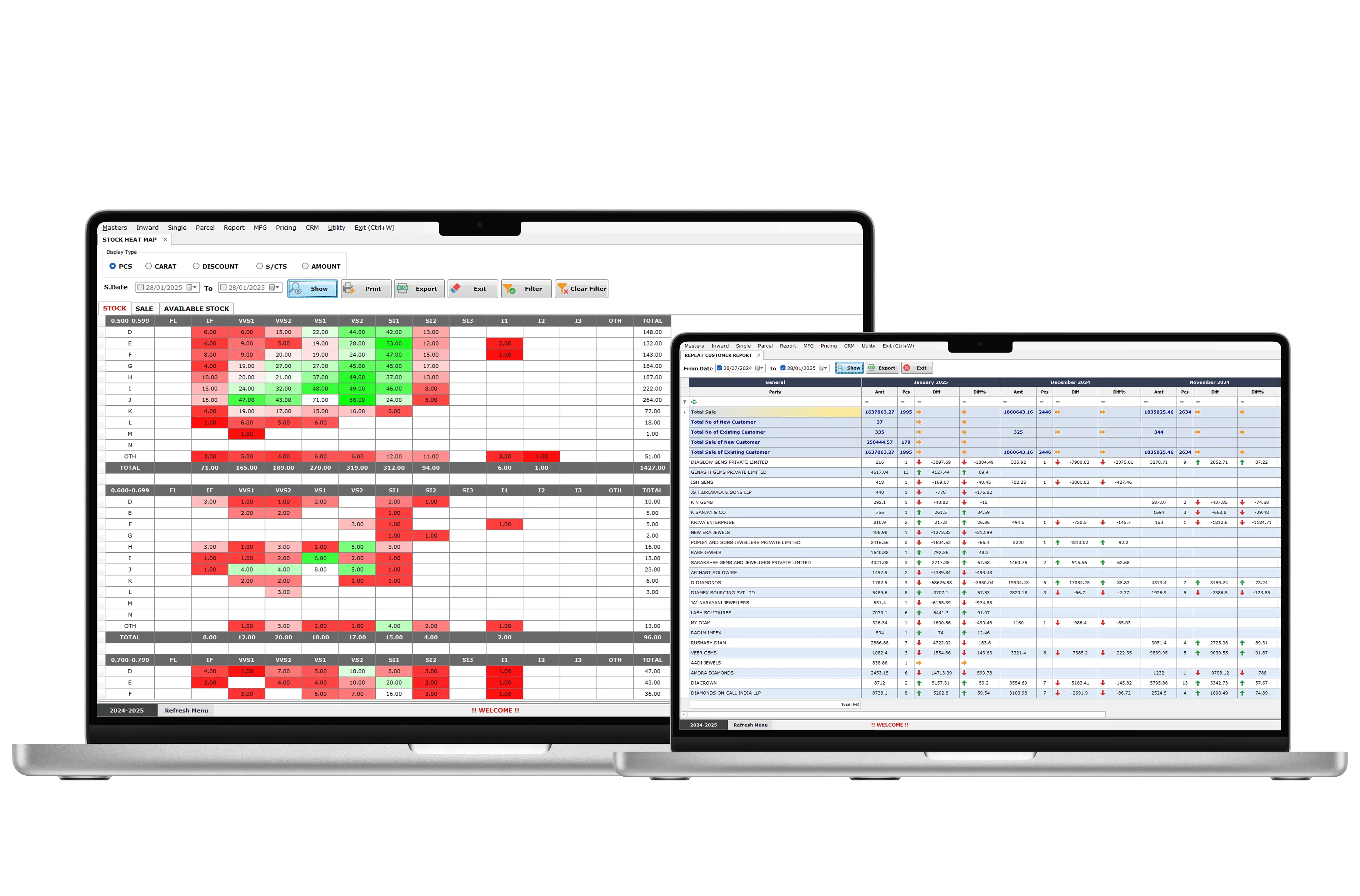 Diamond Sales Management Software